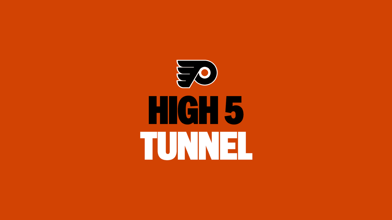 High 5 Tunnel – MUST HAVE TICKET TO GAME